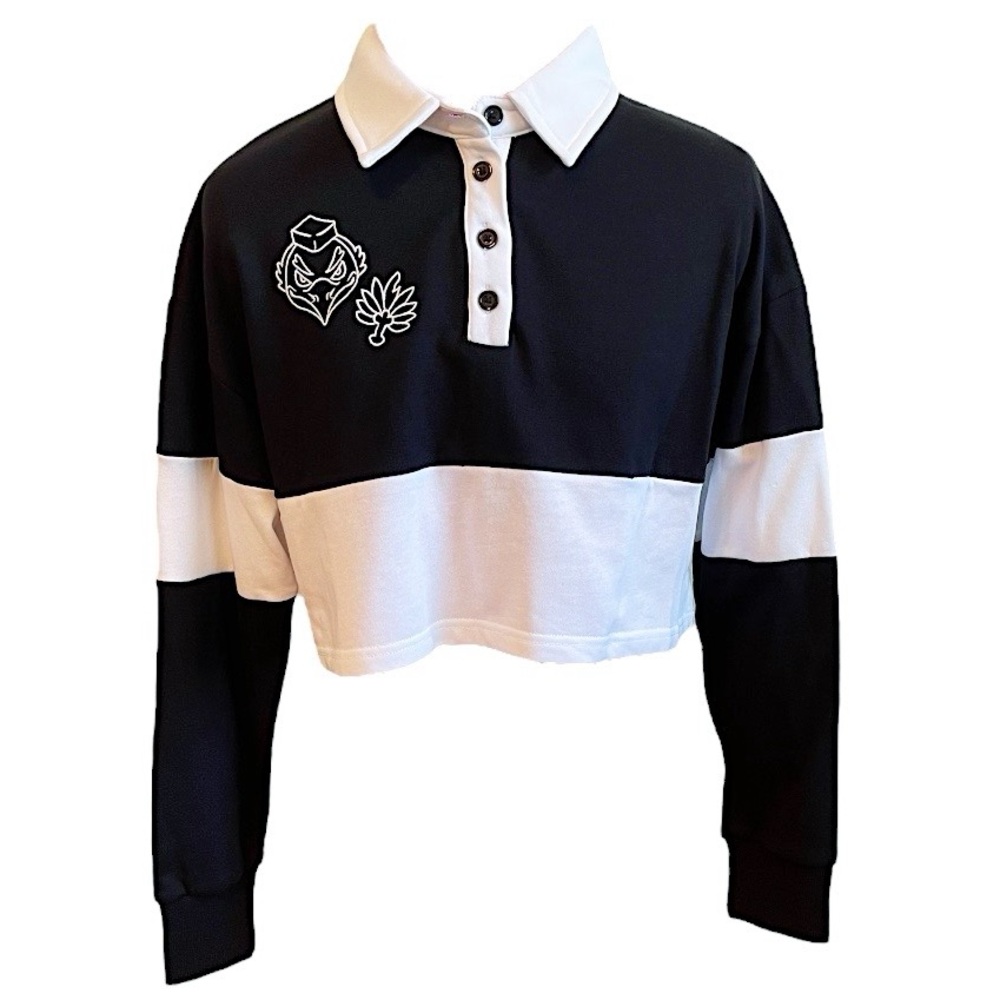 Iron Yokai Tengu Polo Crop Top
